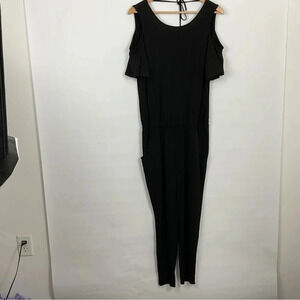Abbeline Cold‎ Shoulder Jumpsuit Size Medium